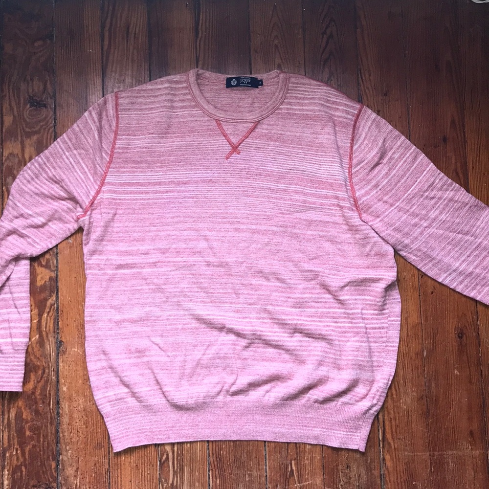 J Crew Cotton Heathered Sweatshirt